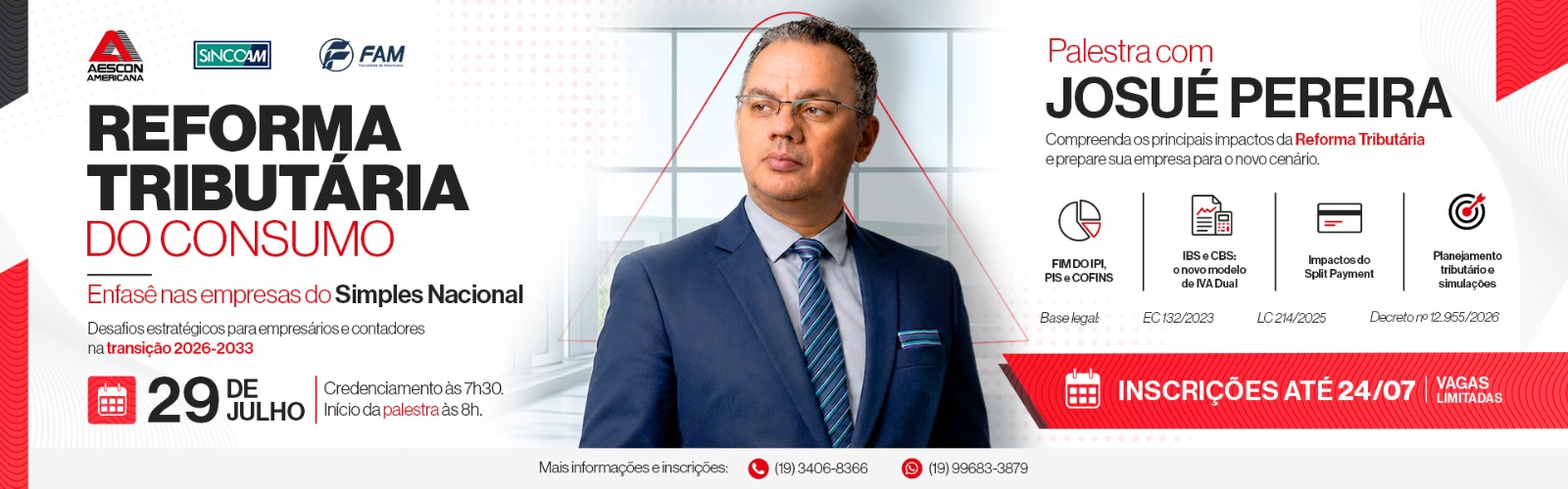 PALESTRA | REFORMA TRIBUTÁRIA DO CONSUMO – ÊNFASE NAS EMPRESAS DO SIMPLES NACIONAL